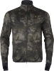 Bluza Härkila NOCTYX fleece  - rozpinana w kamuflażu nocnym