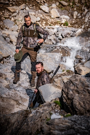 Spodnie Rogaland Stretch Trousers w. contrast - wzmacnianie spodnie terenowe