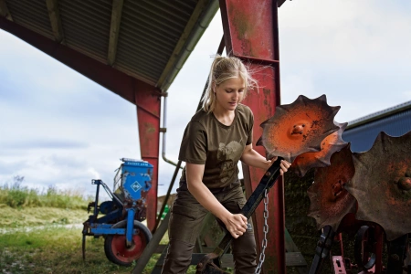 Koszulka damska Härkila Wildboar Badge S/S t-shirt - miękki stylowy t-shirt