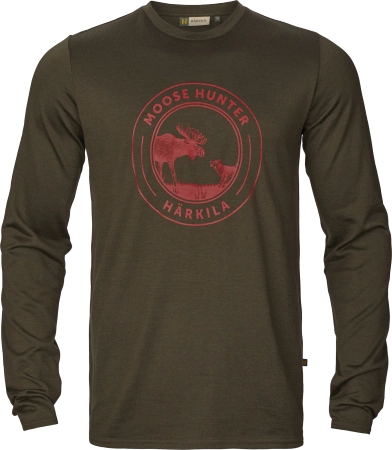 Koszulka termoaktywna Härkila Game L/S - 80% wełna merynosów