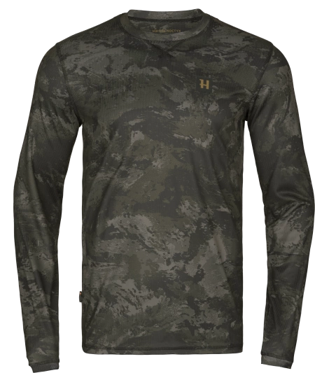 Koszulka T-shirt z długim rękawem Härkila NOCTYX Camo L/S
