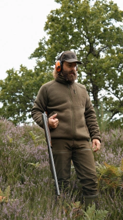 Bluza Helge Northern Hunting - ultraciepły polar z podszewką z włókien technicznych