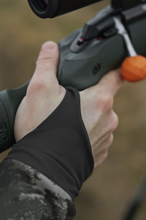 Bluza Härkila NOCTYX fleece - rozpinana w kamuflażu nocnym