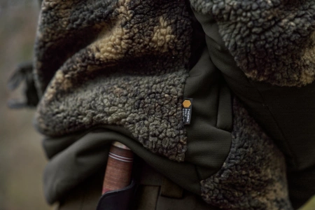 Kurtka Härkila Tyst Camo Fleece - cicha typu highloft