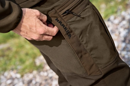 Spodnie Härkila Fjell Ace - woskowana mieszanka bawełny i poliestru