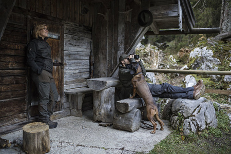 Kurtka Lady caroline paaded jacket w.knit