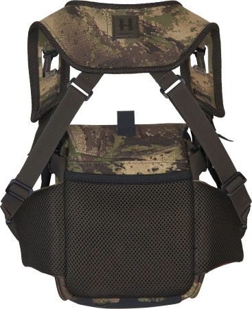 Uprząż na lornetkę Härkila Camo - cicha i bezpieczna: ultracichy pas nośny do lornetki