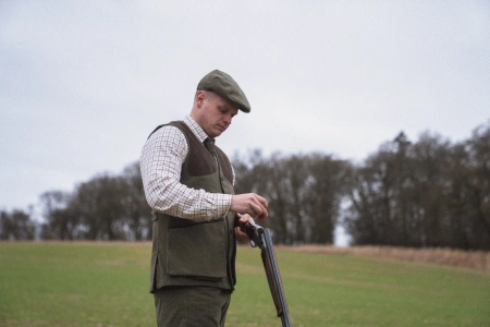 Kamizelka Hillside - strzelecka z membraną Seetex, w stylu angielskim
