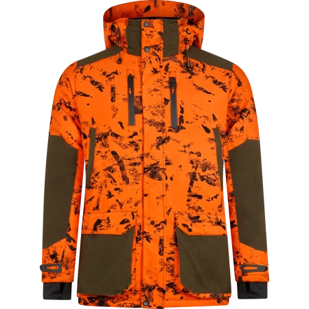 Kurtka ocieplana Helt Shield Jacket zachowaj ciepło i pozostań widoczny  na polowaniu zbiorowym