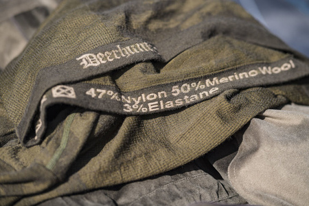 Podkoszulek Camou Wool Undershirt w. Zip-Neck