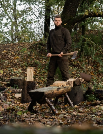 Spodnie zimowe Eagle Winter ocieplane -z membraną Deertex Perfomance Shell