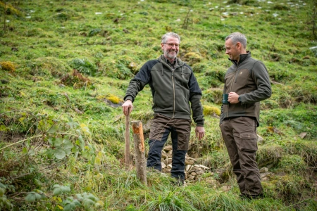 Spodnie Rogaland Stretch Trousers w. contrast - wzmacnianie spodnie terenowe