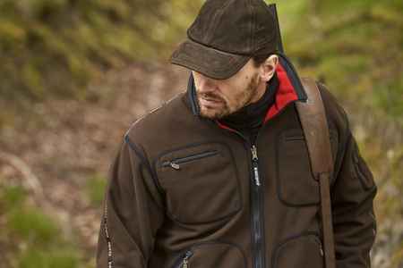 Bluza Härkila Kamko fleece - uniwersalny dwustronny elastyczny polar z membraną