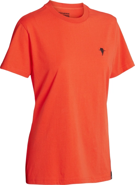Bluzka T-shirt damski Helka Orange Northern Hunting  - bawełna organiczna