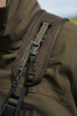 Uprząż na lornetkę Härkila - cicha i bezpieczna: ultracichy pas nośny do lornetki