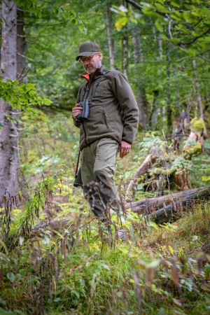 Bluza Gamekeeper Bonded Fleece - dwustronna, rozpinana z membraną Deerhunter Stormliner®