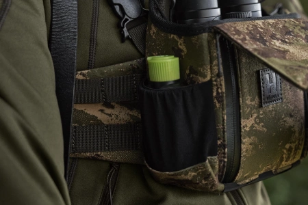 Uprząż na lornetkę Härkila Camo - cicha i bezpieczna: ultracichy pas nośny do lornetki