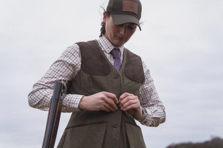 Kamizelka damska Hillside Harriet - strzelecka z membraną Seetex, w stylu angielskim