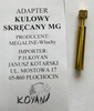 Adapter kulowy skręcany MG