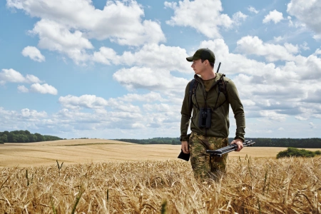 Bluza rozpinana z kapturem Deer Stalker - elastyczny polar idealny do polowania z podchodu