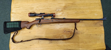 Sztucer MAUSER KAL. 7x57 z montażem i optyką Carl Zeiss DDR