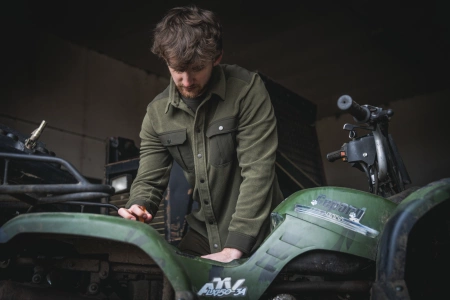 Koszula Seeland Gust fleece Shirt - polarowa zapinana na napy