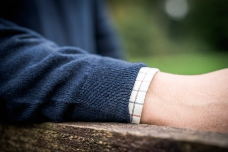 Sweter Seeland Pine V-neck - kołnierzyk w serek