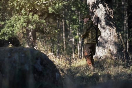 Bluza Power Camo Fleece - rozpinana, z kapturem