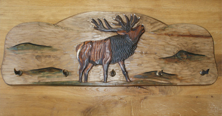 Wieszak myśliwski różne wzory