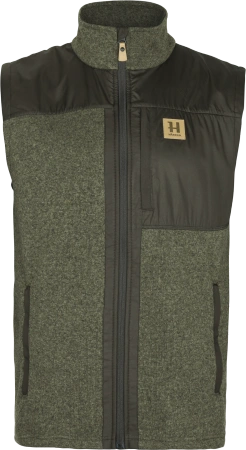 Kamizelka Härkila Kalix fleece - polarowa ze wstawkami mini ribstop