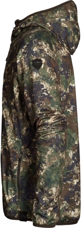 Bluza Alvar Opt 2 Norhern Hunting - idelana warstwa środkowa w kamuflażu z kapturem