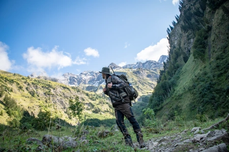 Spodnie Rogaland Stretch Trousers w. contrast - wzmacnianie spodnie terenowe