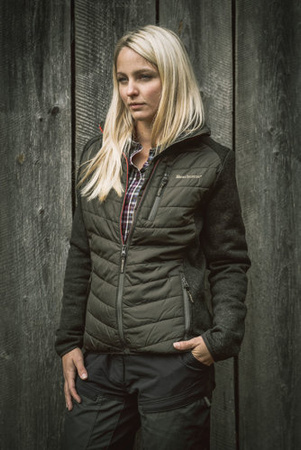 Kurtka Lady caroline paaded jacket w.knit