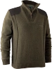 Sweter rozpinany pod szyją Deerhunter Carlisle Knit z membraną Stormliner®