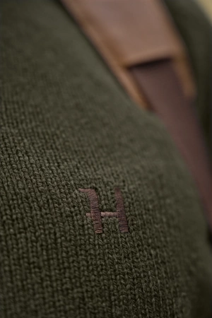 Sweter Härkila Vincent merino half zip - 100% wełna merino