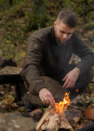 Spodnie zimowe Eagle Winter ocieplane -z membraną Deertex Perfomance Shell