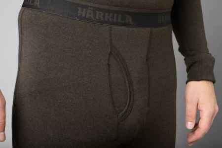 Härkila Base All Season long johns - lekkie i oddychające kalesony 100% wełna merynosów