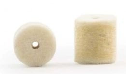 Przecieraki filcowe do czyszczenia broni 9 mm.