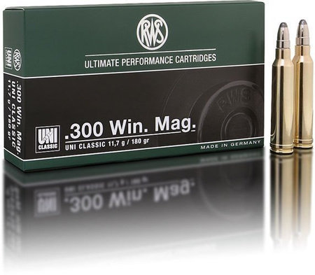 RWS .300 Win. Mag. UNI Classic 11,7g / 180grs