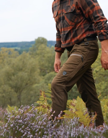 Koszula Northern Hunting Fjord - miękka i wytrzymała koszula z organicznej bawełny z pełnym rozciągnięciem