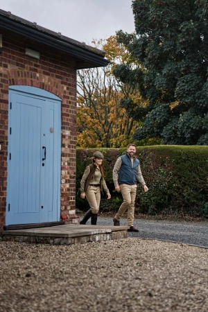 Kamizelka polarowa dwustronna Härkila Kamko Estate z membraną Gore-Tex Infinum™ Windstopper®