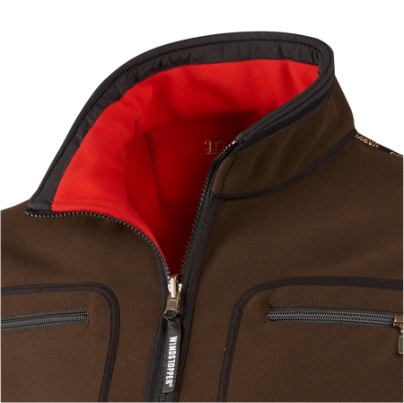 Bluza Härkila Kamko fleece - uniwersalny dwustronny elastyczny polar z membraną