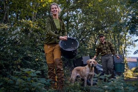 Bluza damska Power Fleece Seeland - rozpinana z kapturem