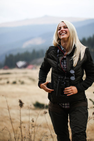 Kurtka Lady caroline paaded jacket w.knit