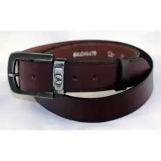 PAS DO SPODNI SKÓRZANY 4 CM, GŁADKI