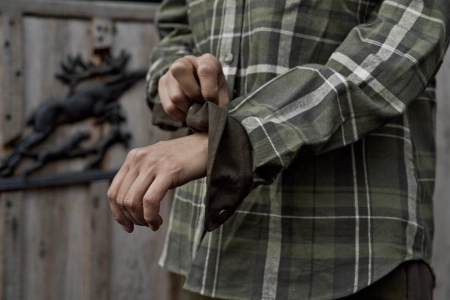 Koszula damska Härkila Pajala L/S - ponadczasowa czesana flanela