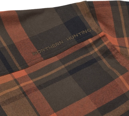 Koszula Northern Hunting Fjord - miękka i wytrzymała koszula z organicznej bawełny z pełnym rozciągnięciem