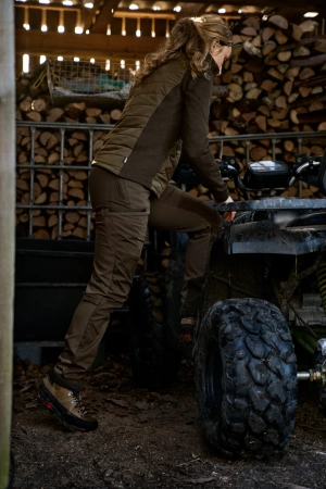 Spodnie damskie Runa na polowanie z powłoką DWR