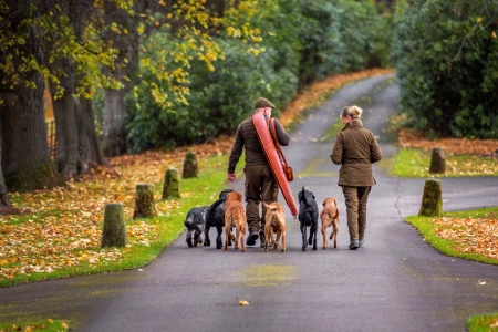 Pokrowiec na strzelbę Retrieve Shotgun slip skórzany