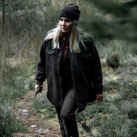 Bluzka damska wierzchnia Ragnhild Northern Hunting - oddychajacy baranek oversize